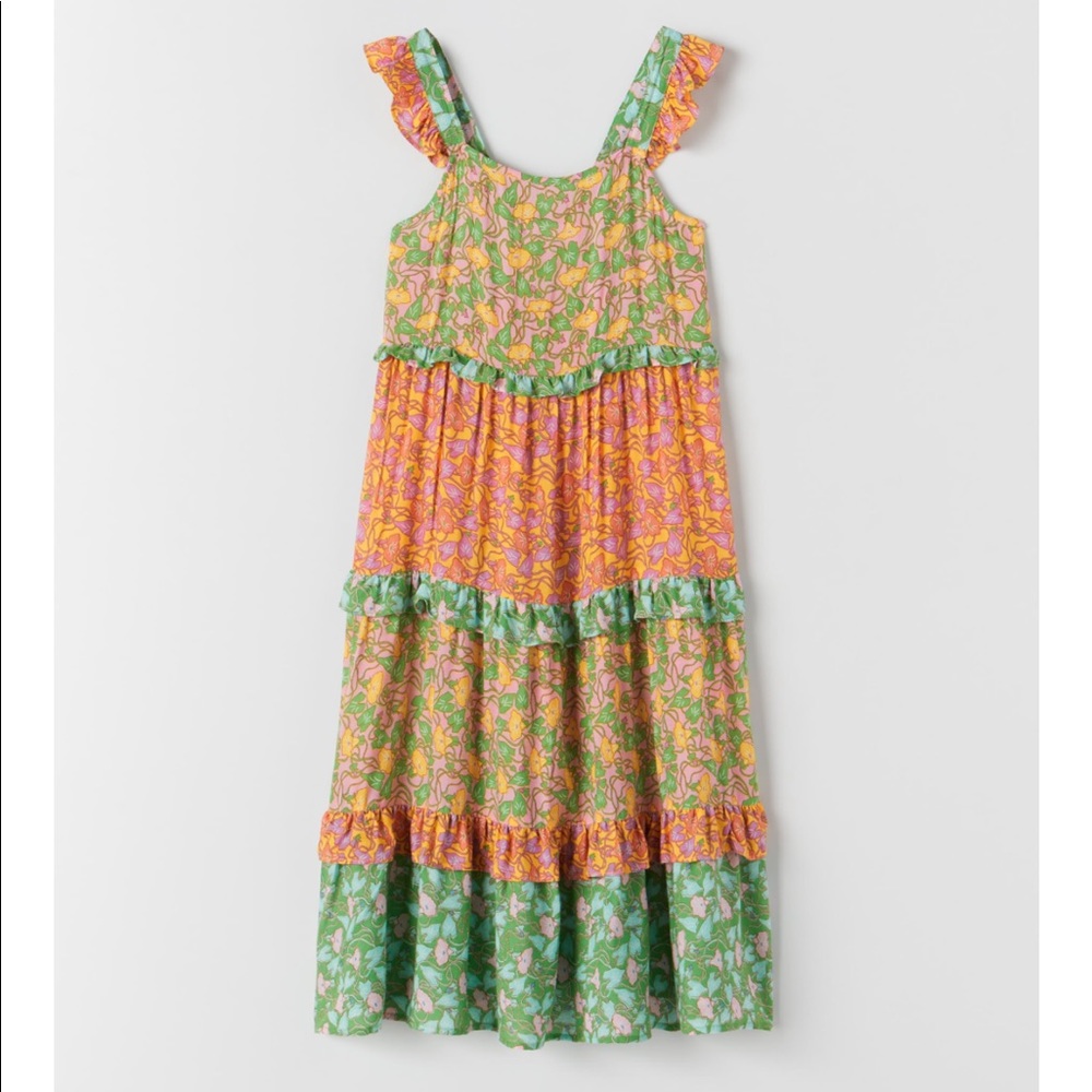 Zara long matching dress - Picture 3 of 7